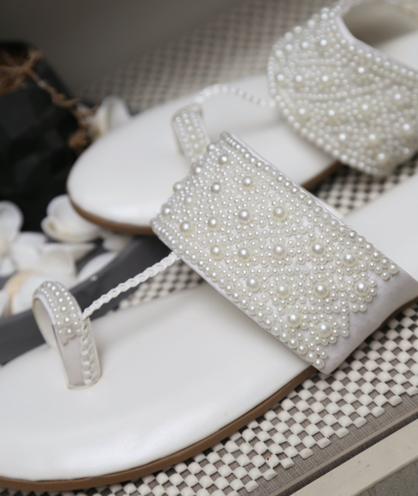 White Pearl Kolhapuri