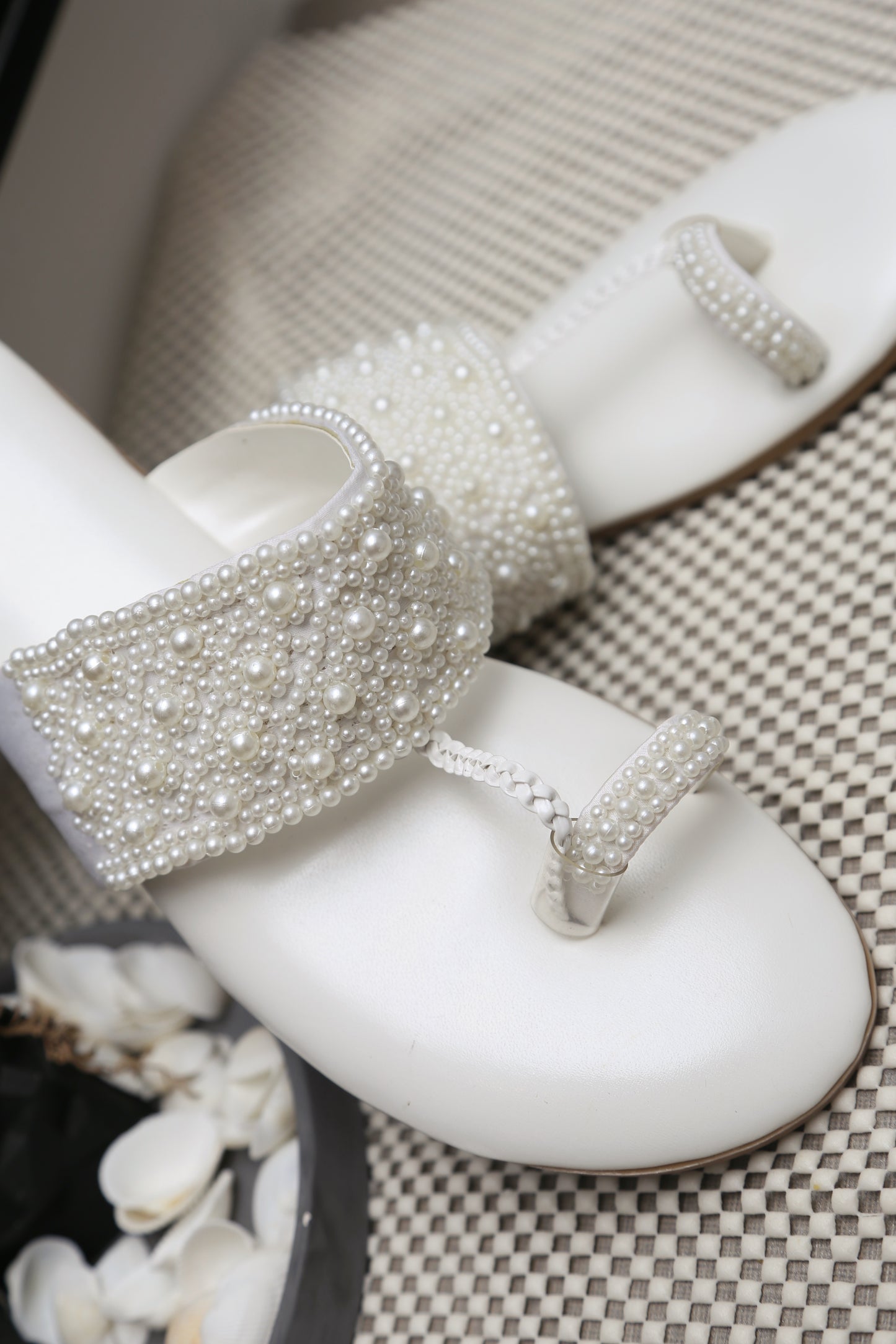 White Pearl Kolhapuri