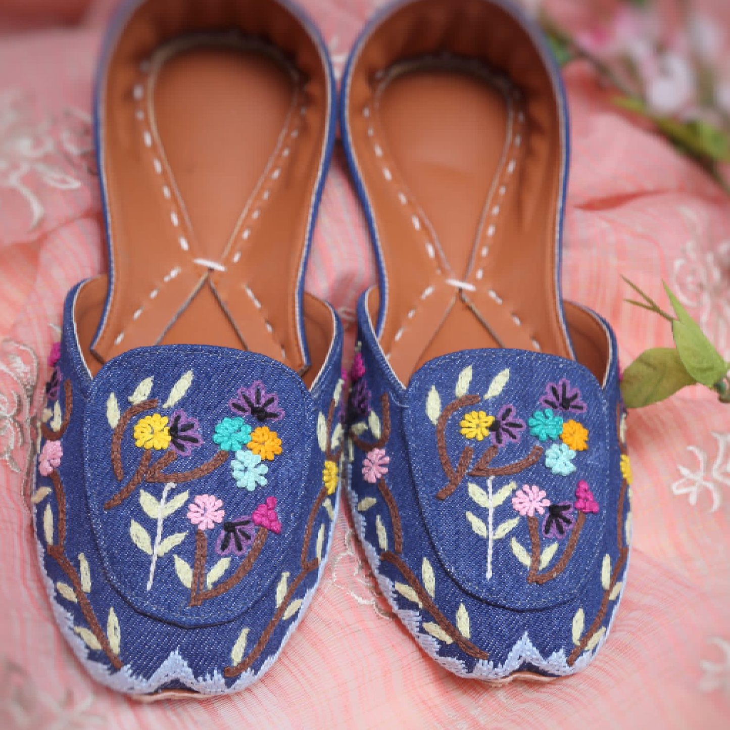 ladies khussa shoes, rang ja khussa, women's khussa shoes online