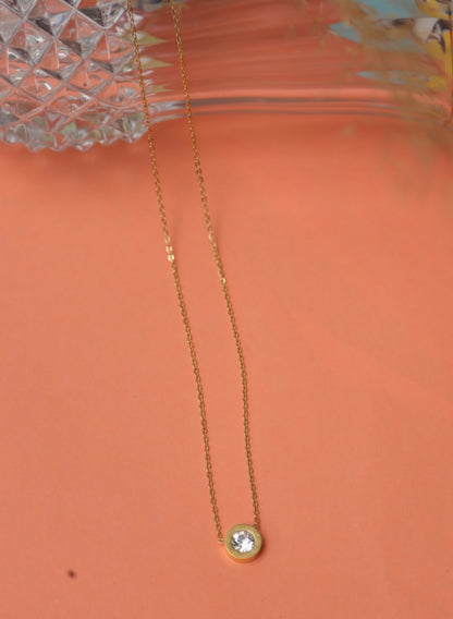 Roman Crystal Neckalce