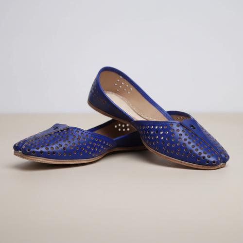 Blue Cutwork