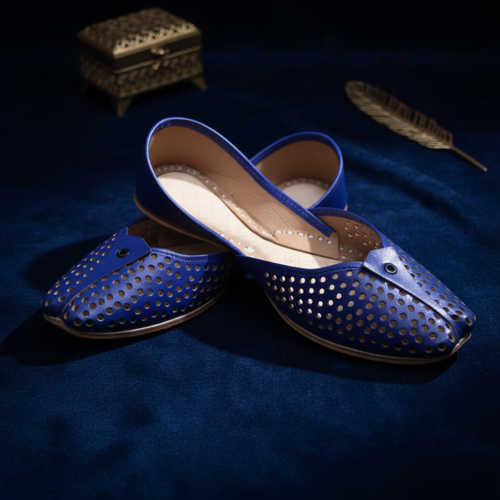 Blue Cutwork