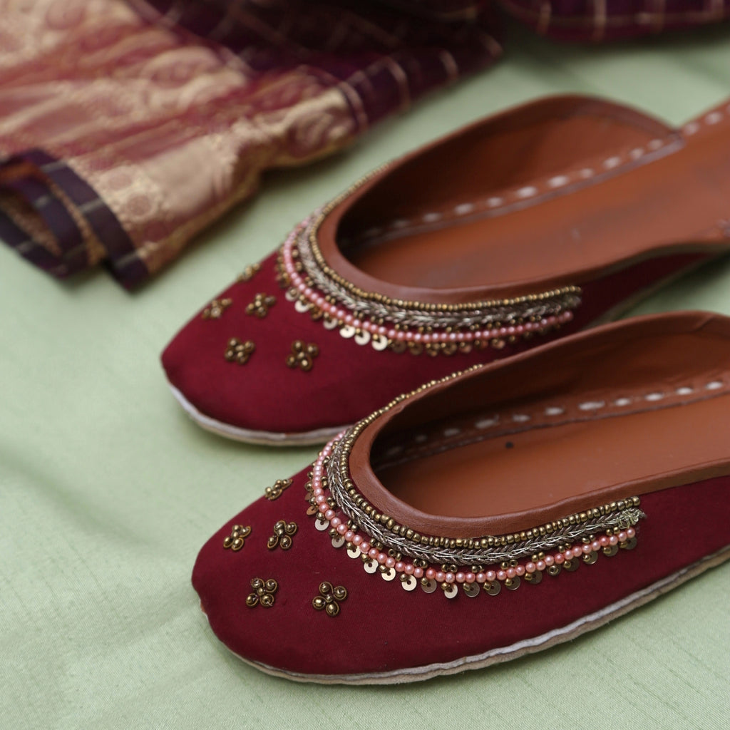 Maroon Work Backless