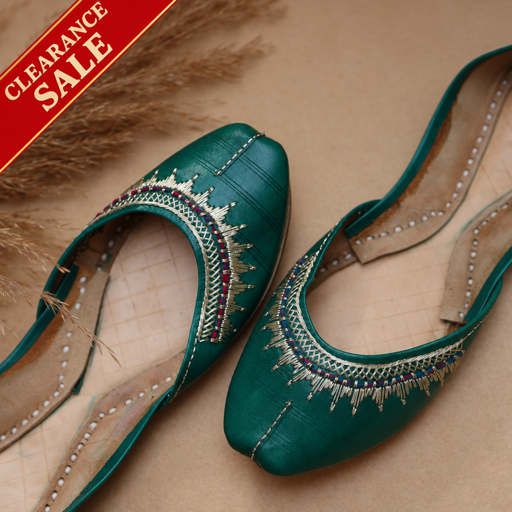 Green Pahari Leather