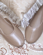 Simple R Backless (Beige)