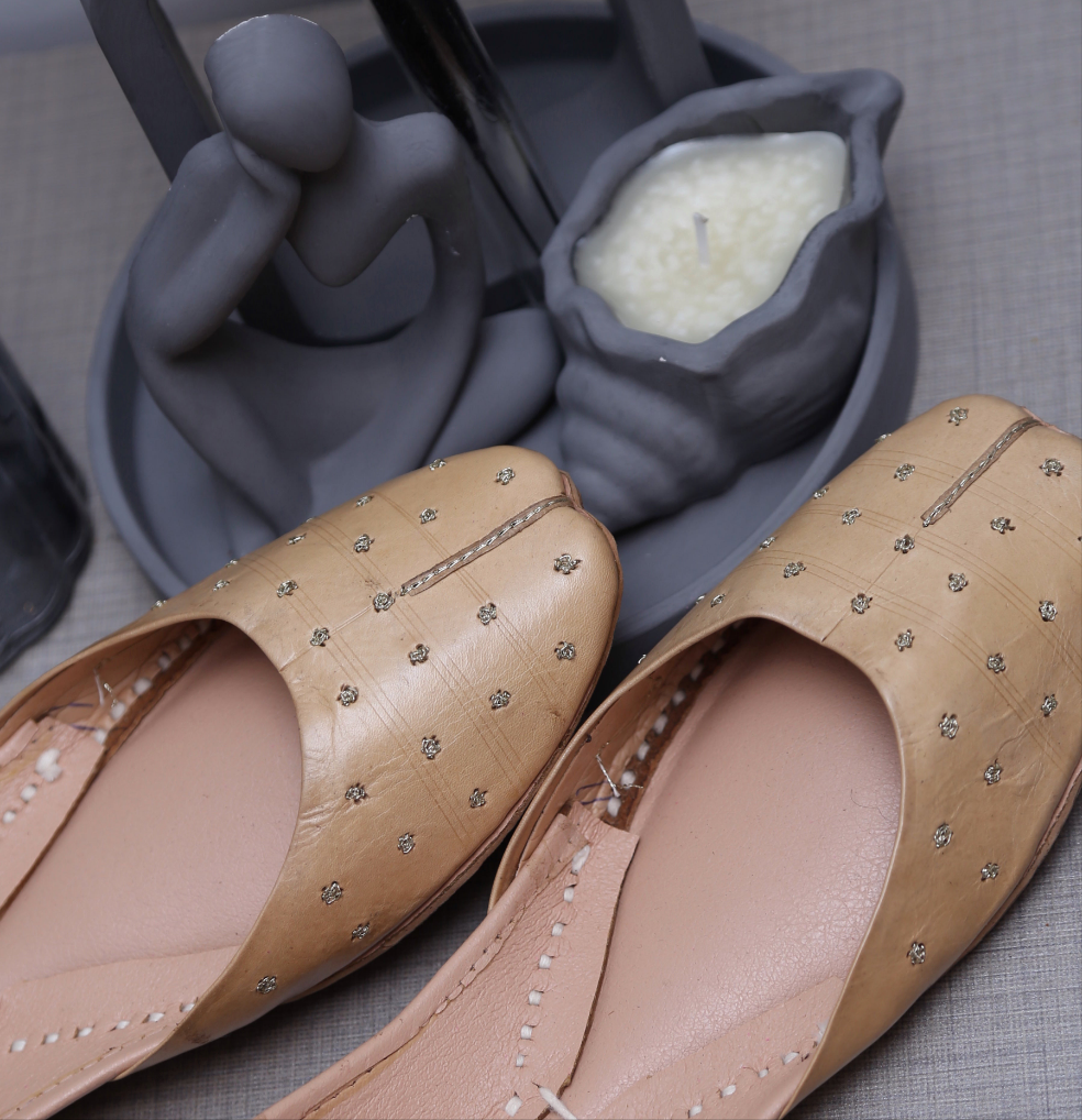 Chan Nude Leather