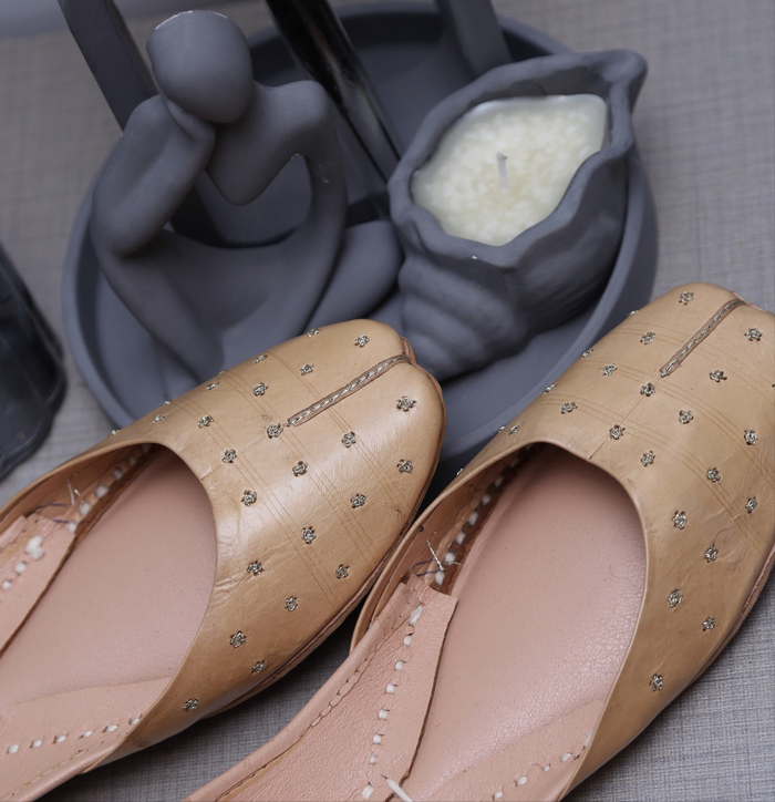 Chan Nude Leather