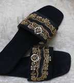 Zarreen Sliders (Black)