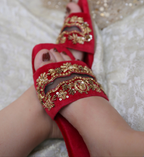 Zarreen Sliders(Red)