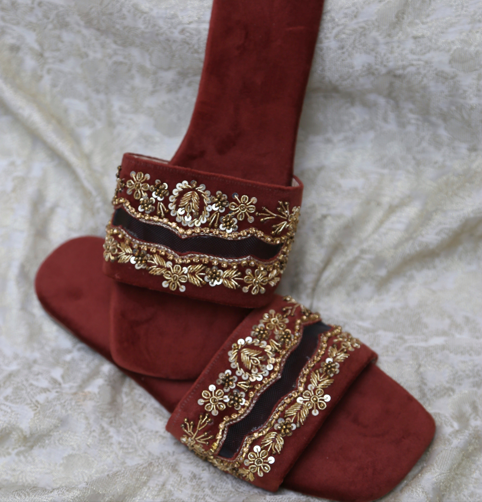 Zarreen Sliders(Copper)