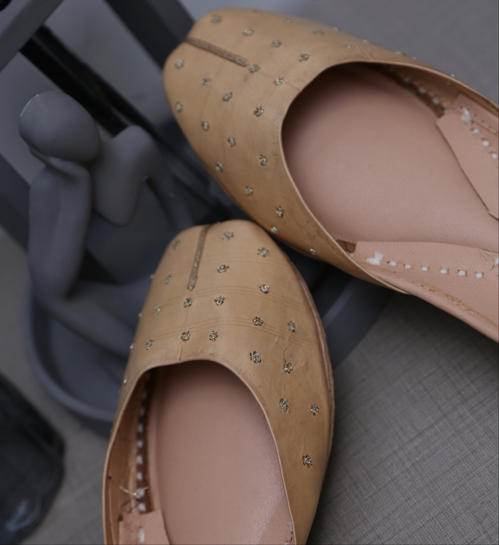 Chan Nude Leather