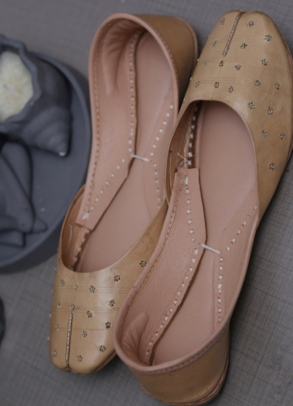 Chan Nude Leather