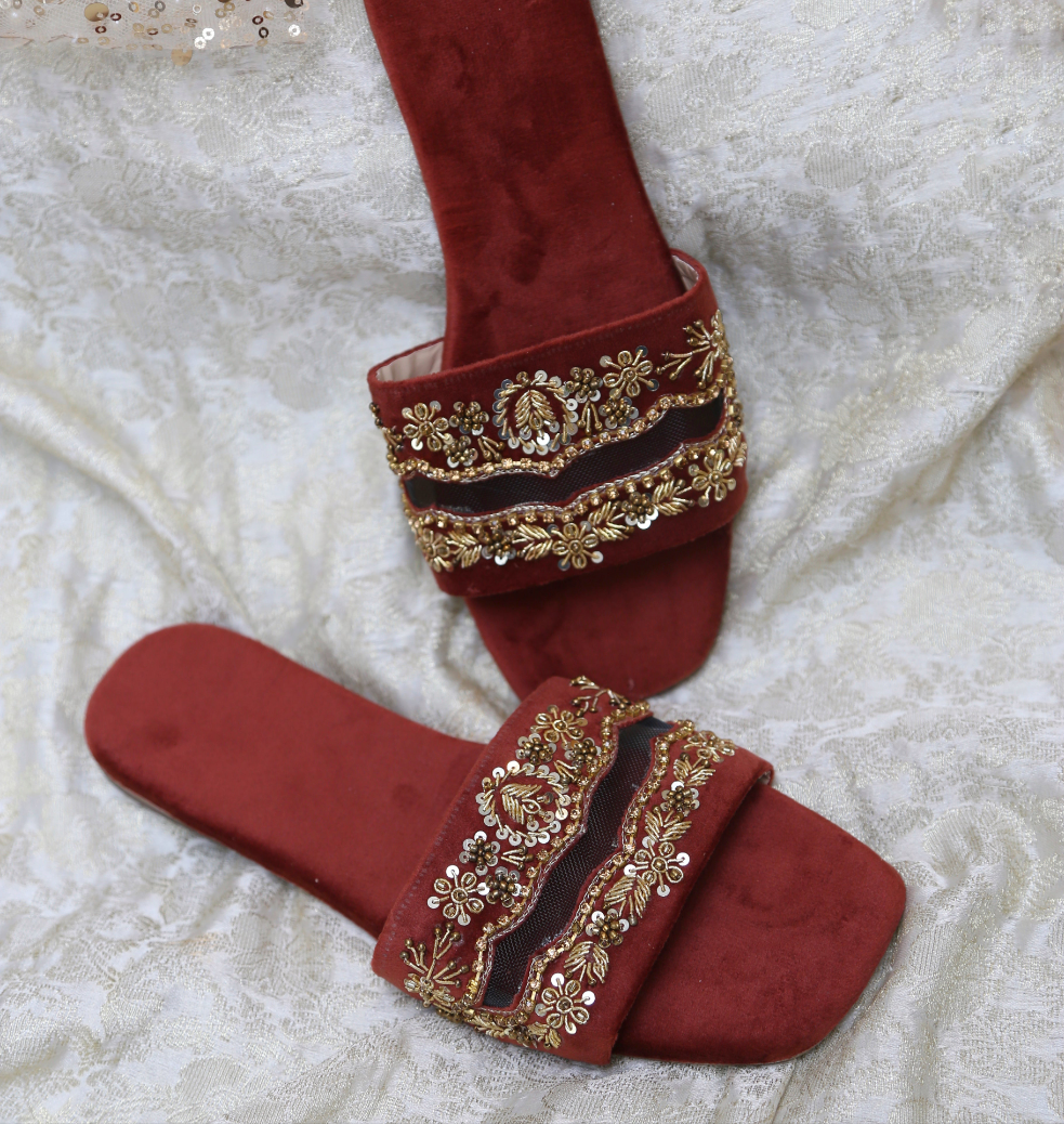 Zarreen Sliders(Copper)