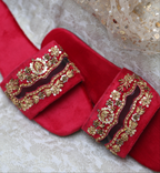 Zarreen Sliders(Red)