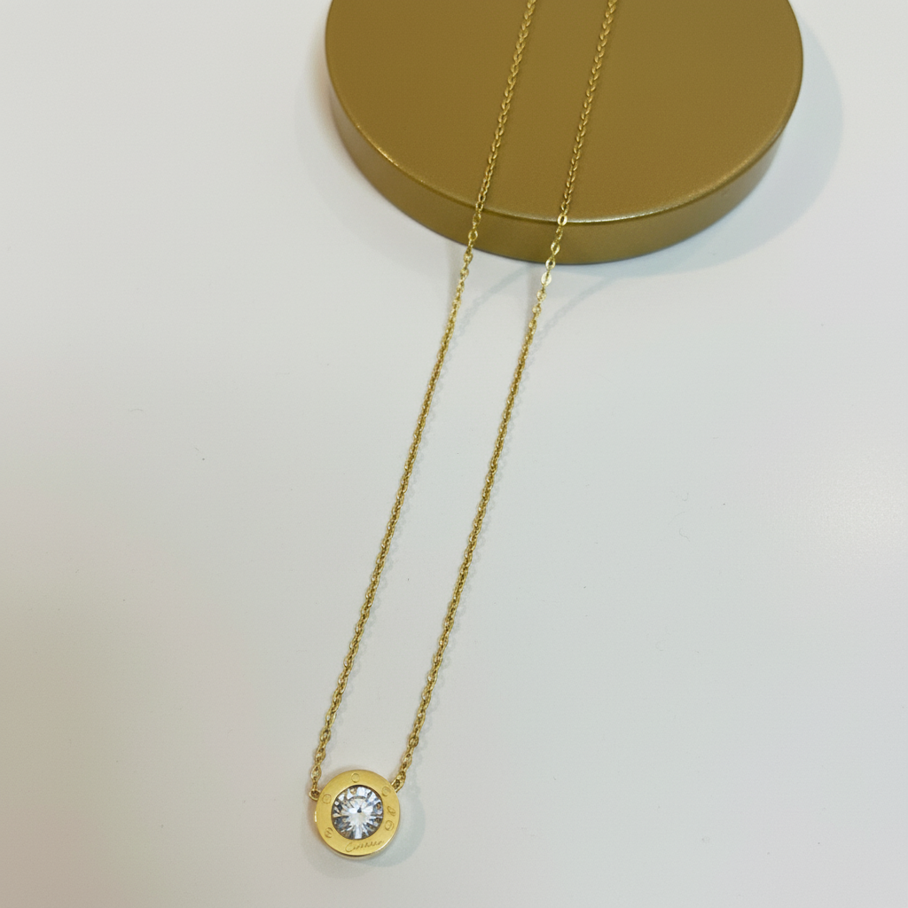 Roman Crystal Neckalce