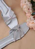 Blingy Slides (Silver)