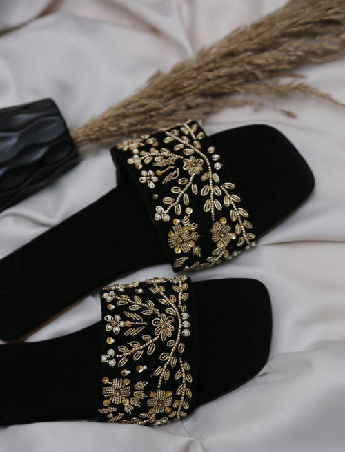 Amal Sliders (Black)