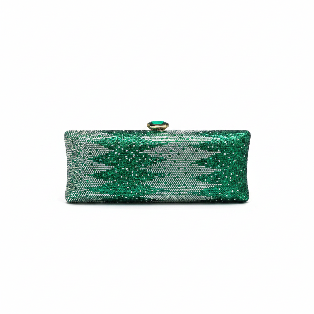 Crystallo Clutch (Green)