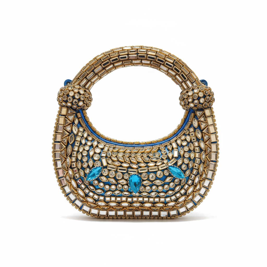Kundan Neelo Clutch