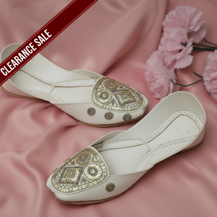 Saba Loafer (Pearl White)