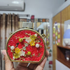 Gul-e-Rana Clutch (Red)