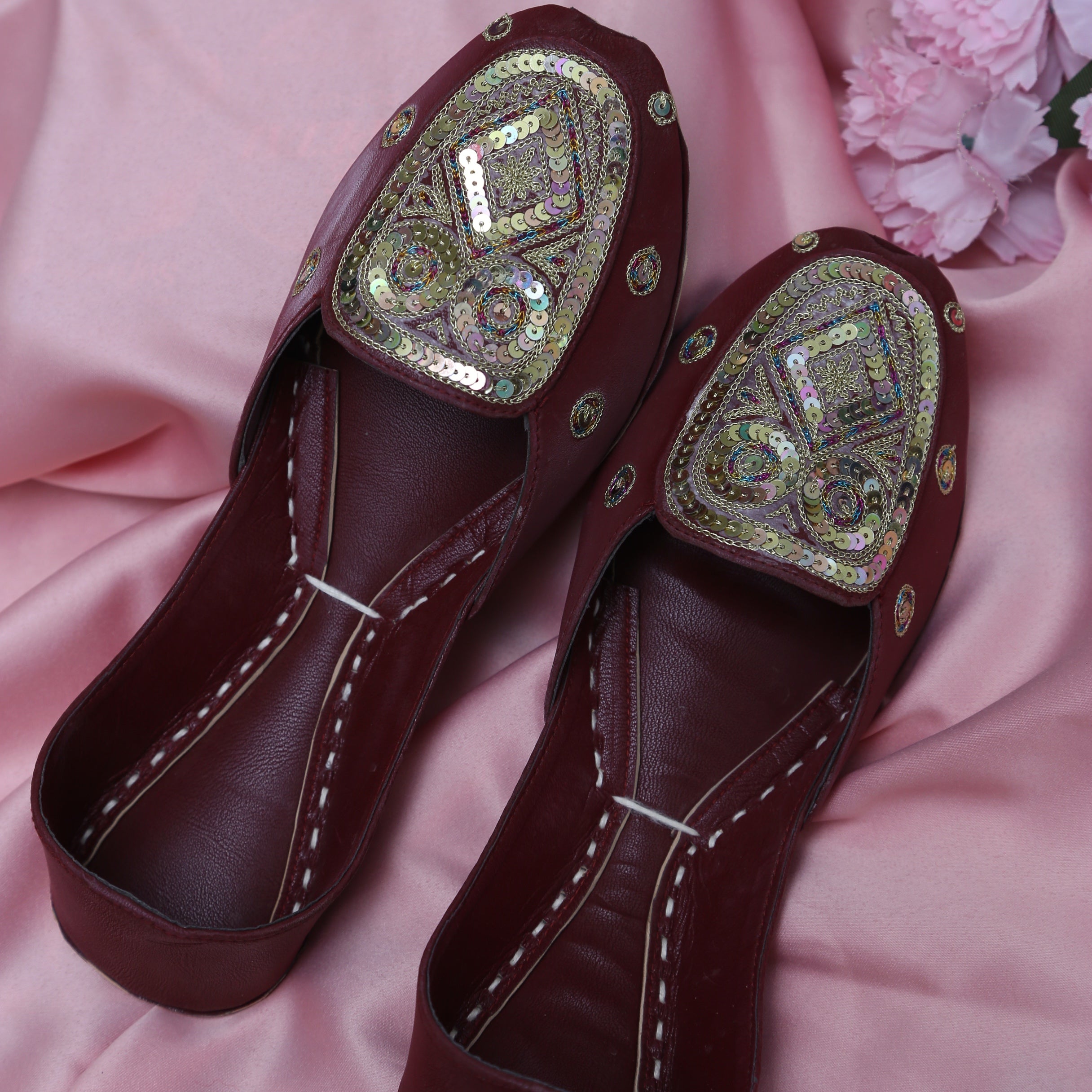 Saba Loafer (Ruby Maroon)