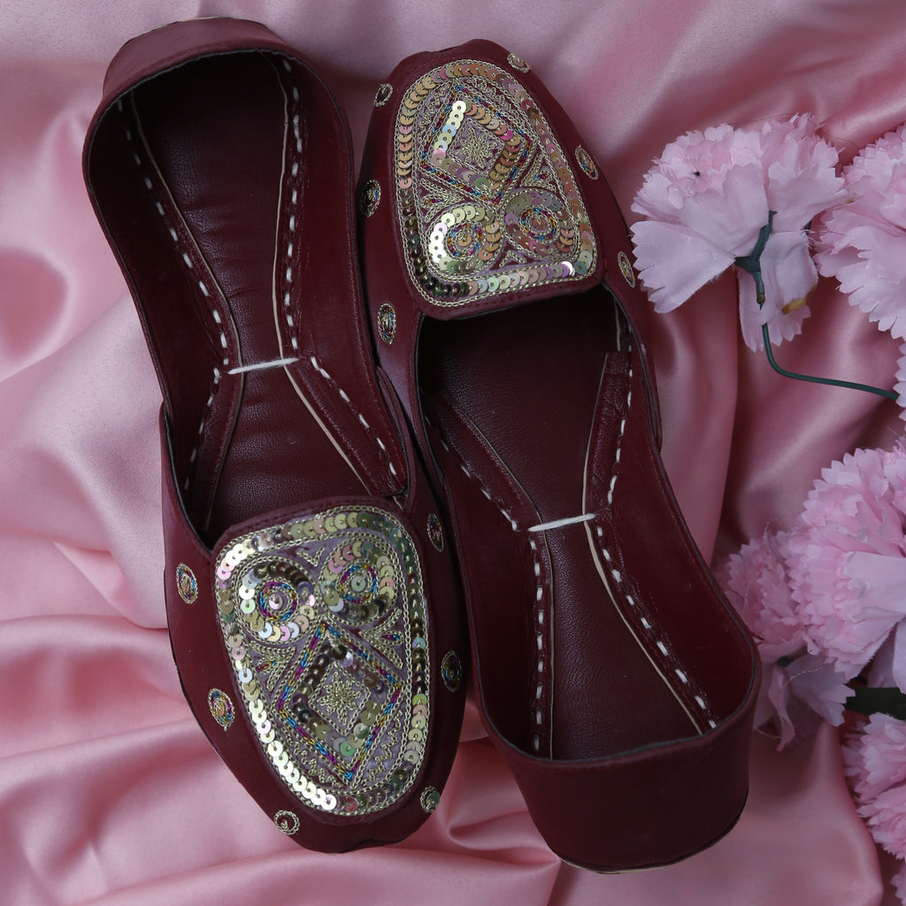 Saba Loafer (Ruby Maroon)