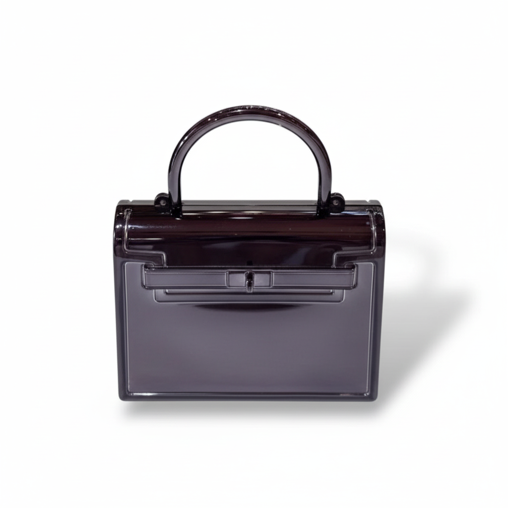 BoxLock Mini Clutch (Choco)