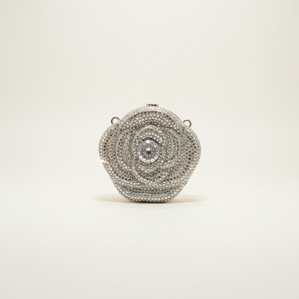 Rosina Clutch (Silver)