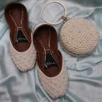 White Pearl RingClutch Set