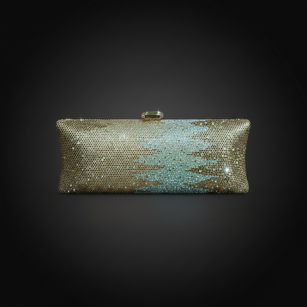 Crystallo Clutch (Gold)