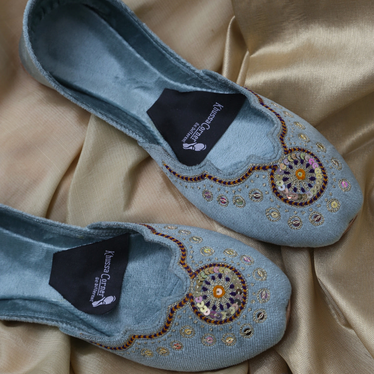 Shehnai (Silver Blue)