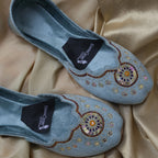 Shehnai (Silver Blue)