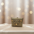 Manjoos Turkish Clutch B(Gold)
