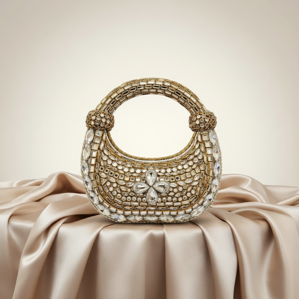 Kundan Soona Clutch