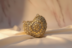 Kundan Heart Clutch (D)