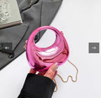 Dazzling Statement Mini Clutch(Pink)