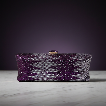 Crystallo Clutch (Purple)