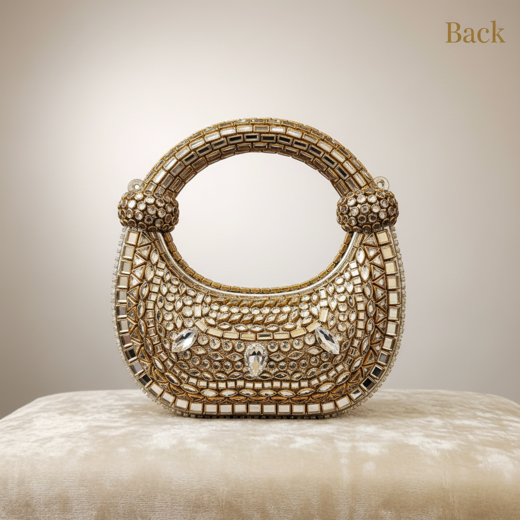 Kundan Soona Clutch