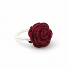 Red Rose Crochet Gajras