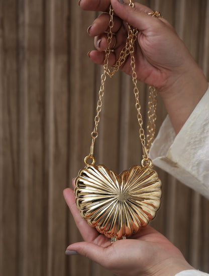 Dazzling Mini bag - Heart