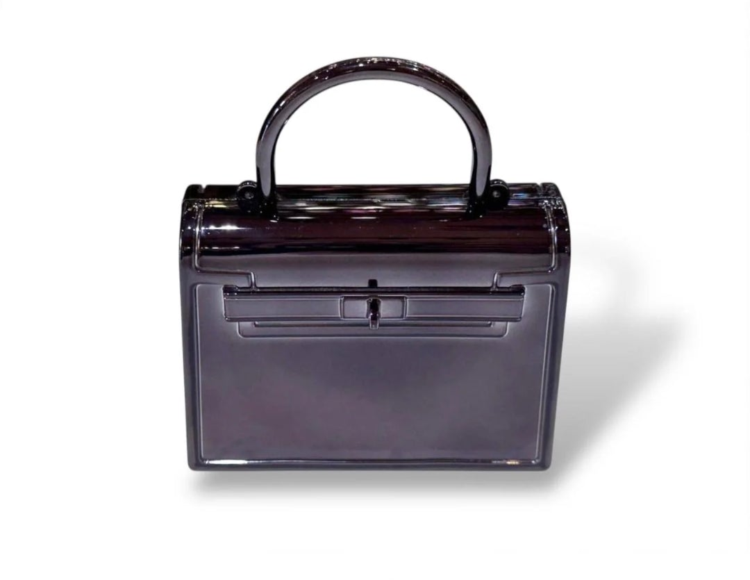 BoxLock Mini Clutch (Choco)