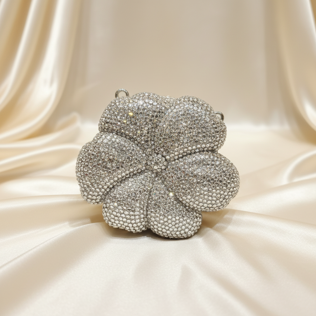 Florina Clutch (Silver)