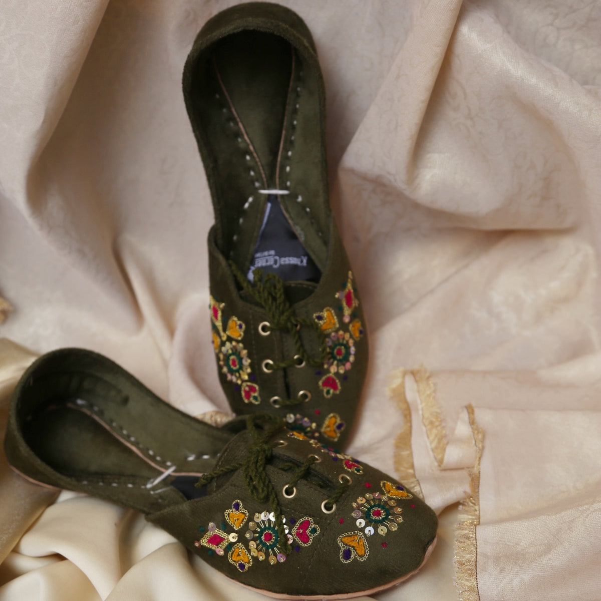 Brogues Olive