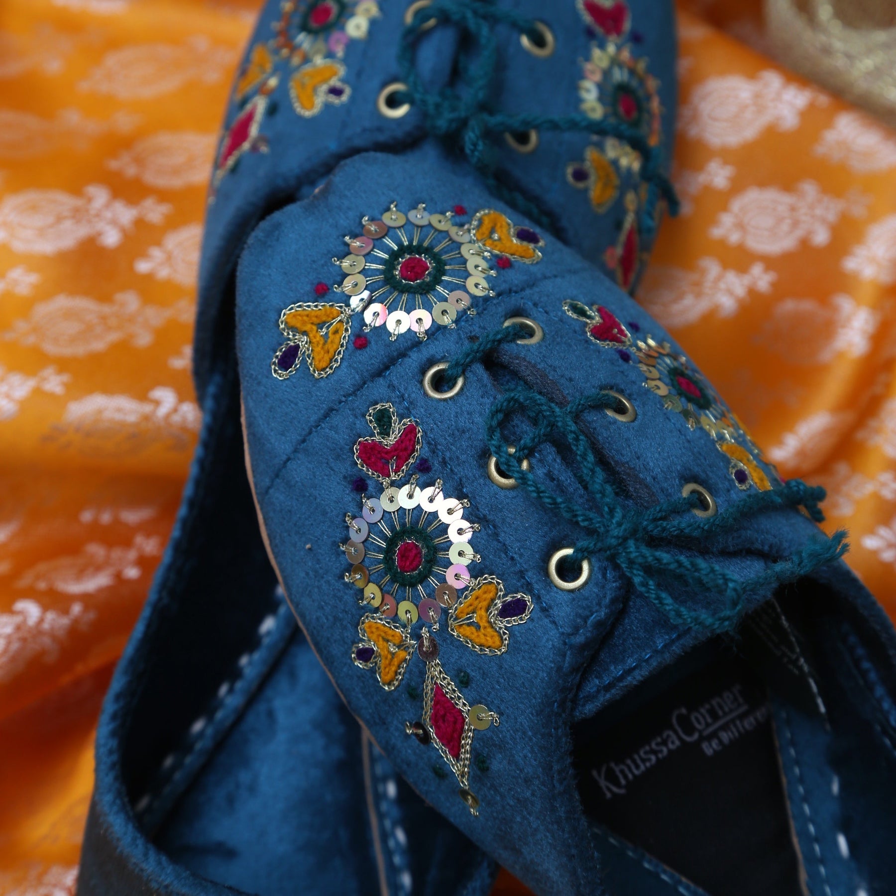 Brogues Peacock