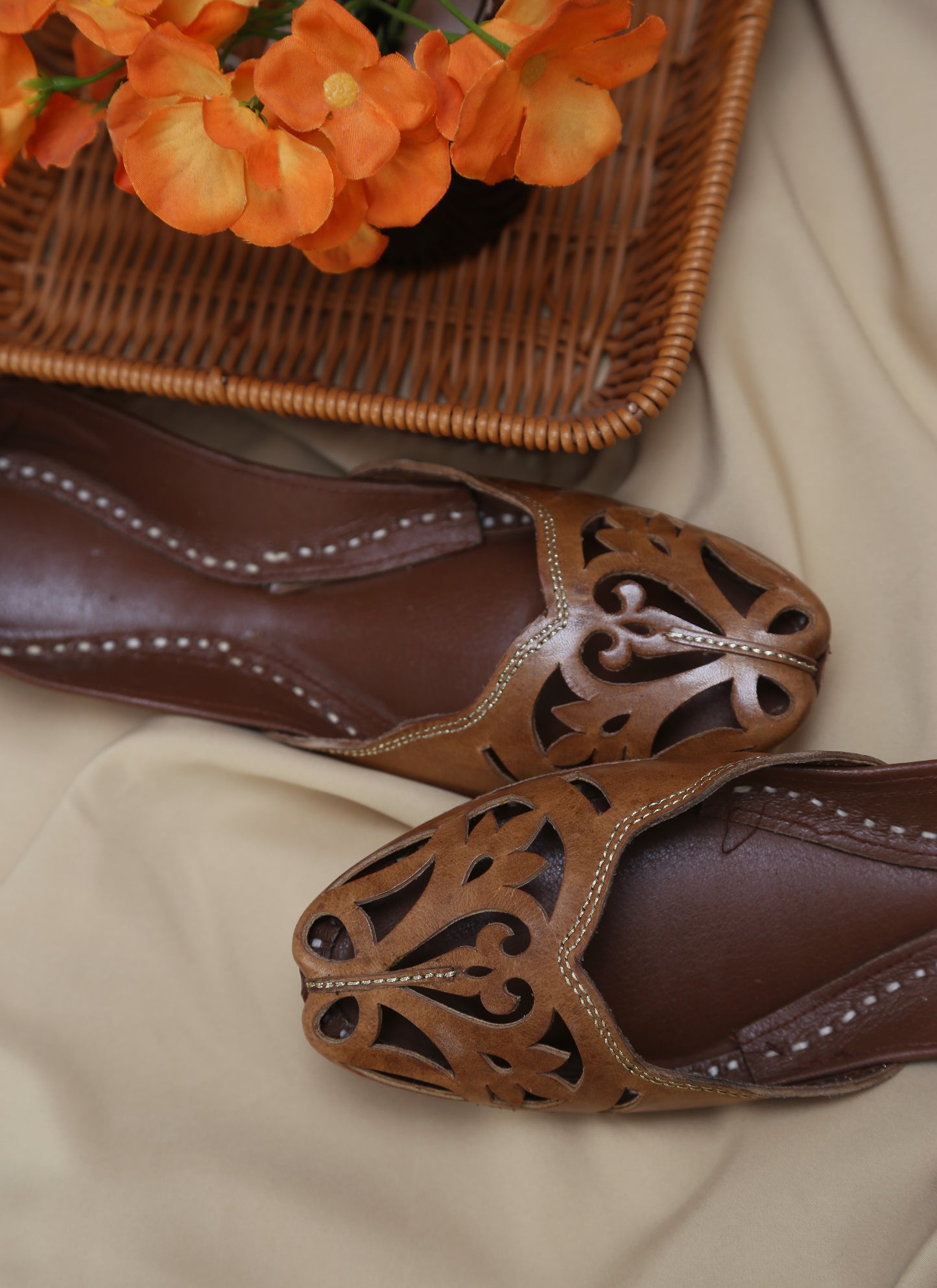 Kalamkar - Tan Brown