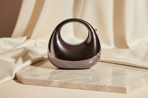 Dazzling Statement Mini Clutch(Choco)