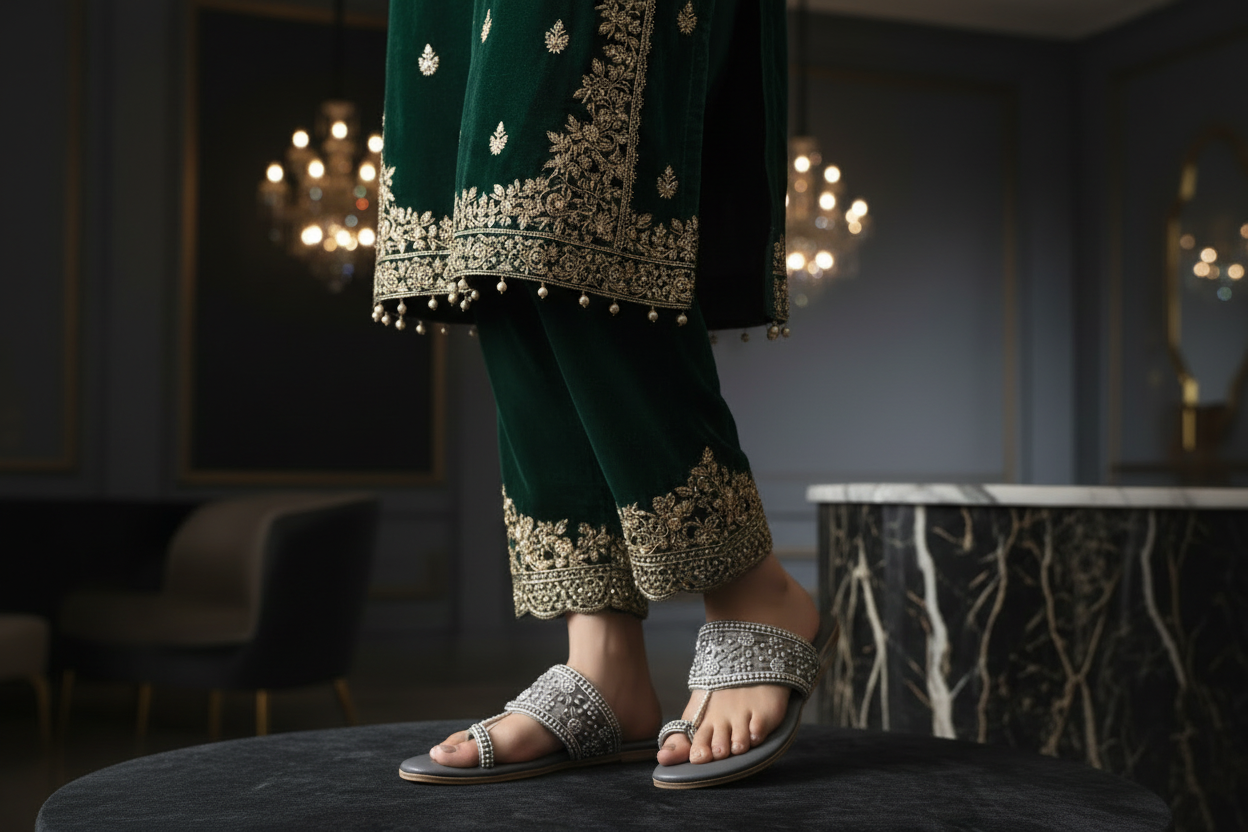 Forest Kolhapuri (Grey)
