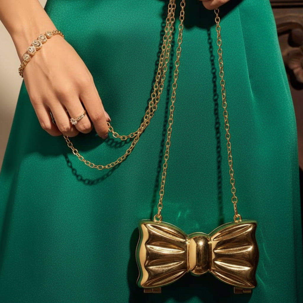 Dazzling Mini bag - Bow