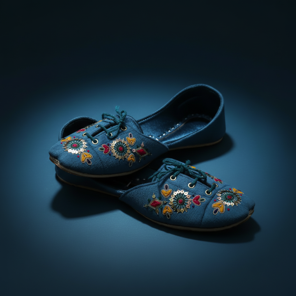 Brogues Peacock
